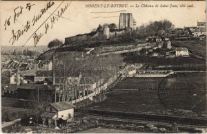 CPA NOGENT-le-ROTROU - Le Chateau de St-Jean coté Sud (131750)