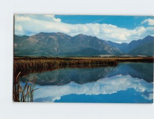 Postcard The Mission Range of the Rockies, Montana