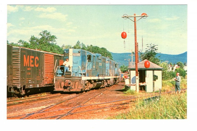 Maine Central Railroad Railway Train, Crawford Notch Station, New Hampshire