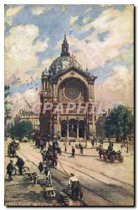 Old Postcard Paris Saint Augustine