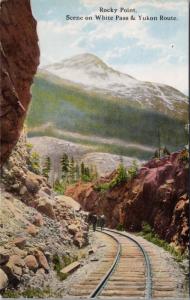 Rocky Point White Pass & Yukon Route Alaska AK Postcard E27 *As Is