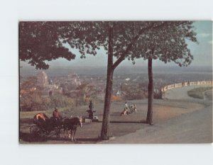 Postcard Mount Royal Lookout Point Montreal Canada