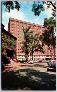 Vtg Portland Maine ME The Eastland Hotel 1950s View Unused Chrome Card Postcard