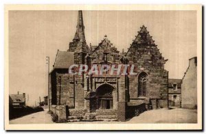 Old Postcard Perros Guirec Church of Clarity