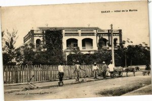 CPA AK Senegal-Dakar-Hotel de la Marine (235640)