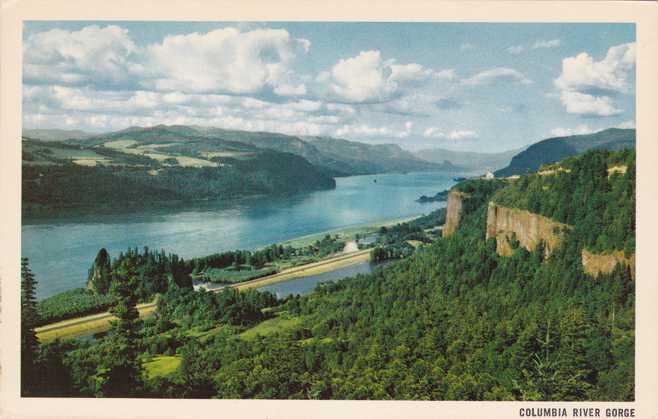 Columbia River Gorge - From Crown Point OR, Oregon