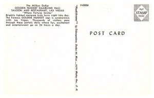 Nevada Las Vegas , Golden Nugget Gambling Hall