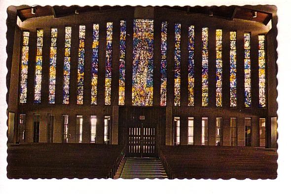 Interior, Stainglass Memorial Window, Wellington Square United Church, Burlin...