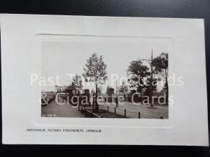 c1908 RPPC - Nottingham: Victoria Embankment, Approach