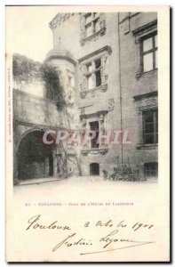 Toulouse - the Court & # 39Hotel Lasbordes Old Postcard