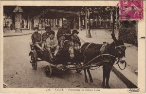 CPA vichy promenade in car has ane (1220454) 