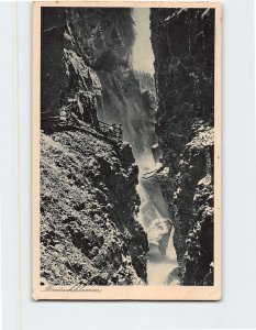 Postcard Breitachklamm, Oberstdorf, Germany