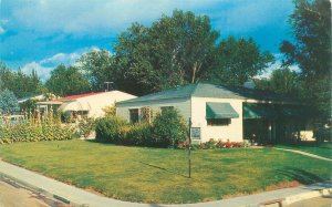 Albuquerque New Mexico Ernie Pyle Home LIttle White House Chrome Postcard