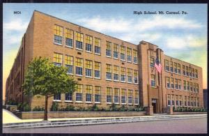 High School,Mt Carmel,PA