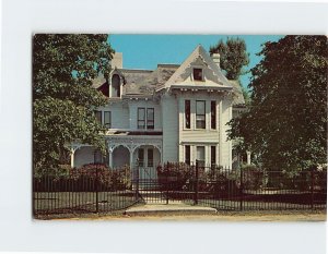 Postcard Truman Home, Harry S. Truman Library, Independence, Missouri