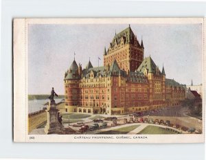 Postcard Chateau Frontenac Quebec City Canada