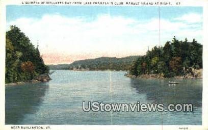 Malletts Bay, Lake Champlain - Burlington, Vermont