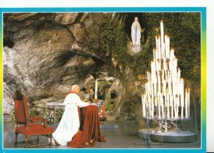 Religion Postcard - Lourdes - Sa Saintete Jean Paul II - The Pope - Ref 20338A