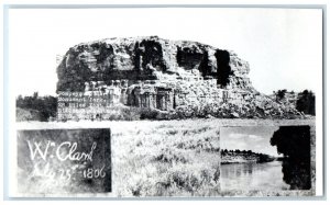 c1940's Pompey's Millar Monument Park Billings Montana MT RPPC Photo Postcard