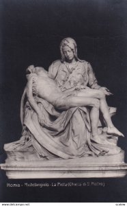 RP; ROMA, Lazio, Italy, 1910-1920s; Michelangiolo, La Pieta, Chiesa Di S. Pietro