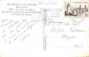 BR28366 La place des Epars Chartres france
