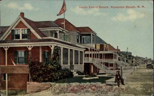 Hampton Beach South End de casas de playa estación rural HB cancelar Postal 