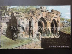 India: Kashmir Gate, Dehli, Old Postcard - Pub by Shurrey's