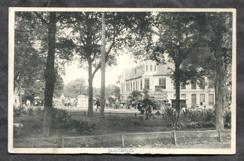 dc330 - SOERABAJA? Dutch East Indies Indonesia c1906-08 Sluisbrug Bridge