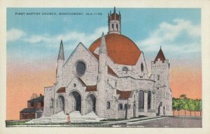 MONTGOMERY , Alabama , 1910s , First Baptist Church