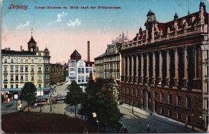 Germany Leipzig germany Museum Blick nach der Brüderstrasse Postcard C047