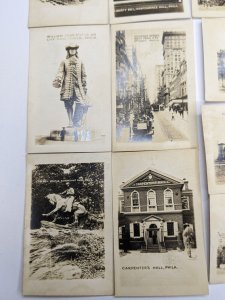 c1910s Philadelphia, PA 25 View Grogan Photos Royal Blue Line Tour Postcard A20