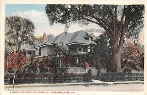 A Home of Charles Avenue New Orleans, Louisiana LA