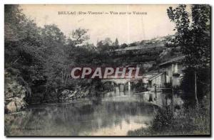 Old Postcard Bellac (Haute Vienne) View Vincou