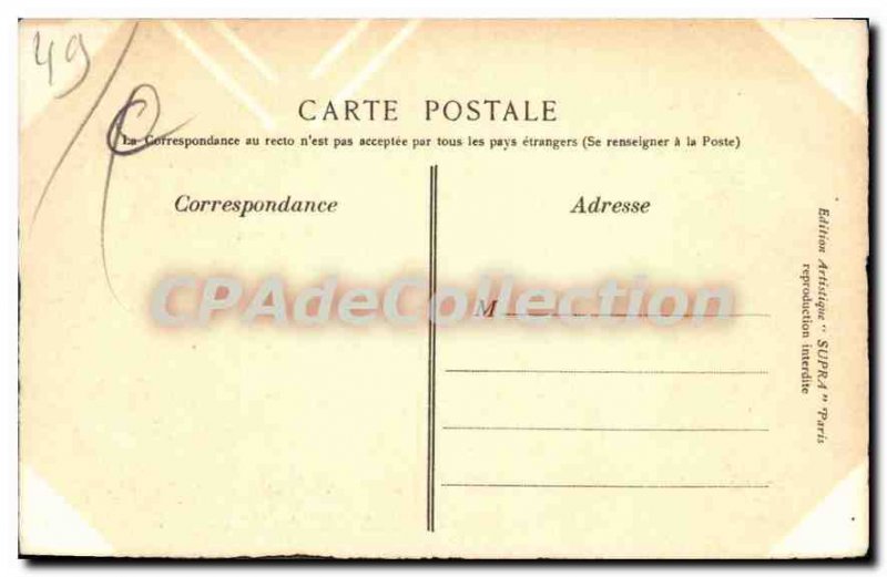 Postcard Old Chateau De Brissec