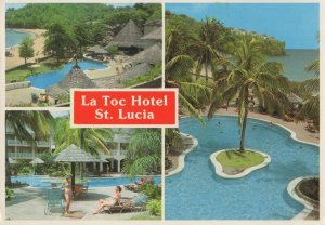 La Toc Hotel St Lucia West Indies Postcard