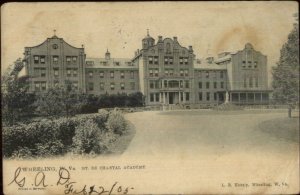 Wheeling WV Mt. De Chantal Academy c1905 TUCK Postcard