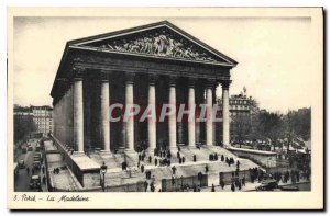 Postcard Old Paris La Madeleine