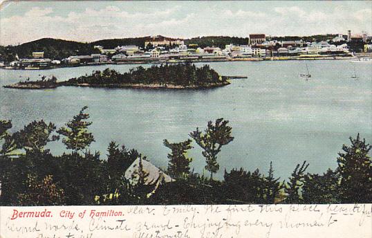 Bermuda City Of Hamilton Panorama 1907