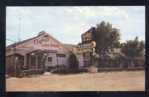 LAKE OF THE OZARKS MISSOURI BAGNELL DAM CAMPBELL'S LAKE HOUSE RESTAURANT POSTCAR