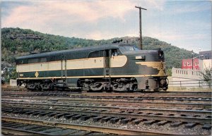 Trains Erie Lackawanna Railroad Locomotive 856