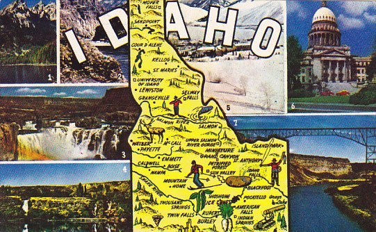 Map Of Idaho