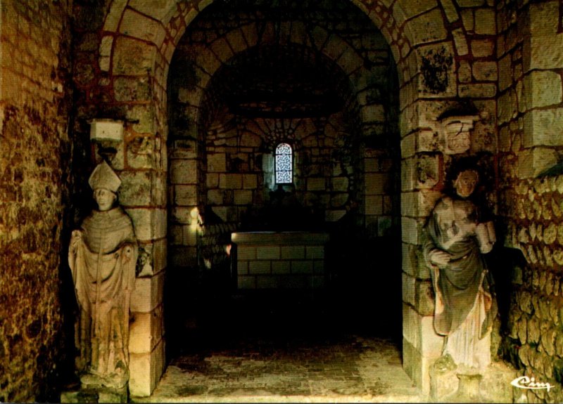 France Abbaye Saint Wandrille Chapel Of St Saturninus Interior