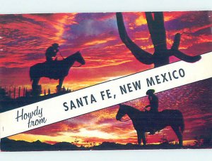 Chrome BIG LETTERS Santa Fe New Mexico NM AH4479