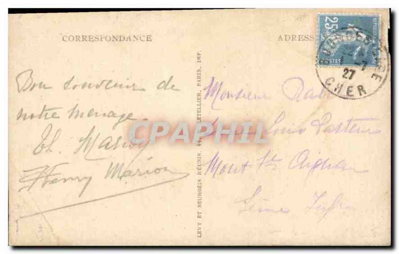 Old Postcard Bourges Palais Jacques Coeur