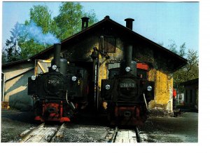 Austrian Federal Railway, Narrow Gauge Steam Locomotive in Station, Train 1981