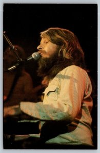 Leon Russell  Candid Photo  Postcard