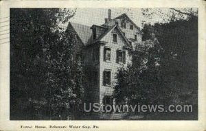 Forest House - Delaware Water Gap, Pennsylvania PA  