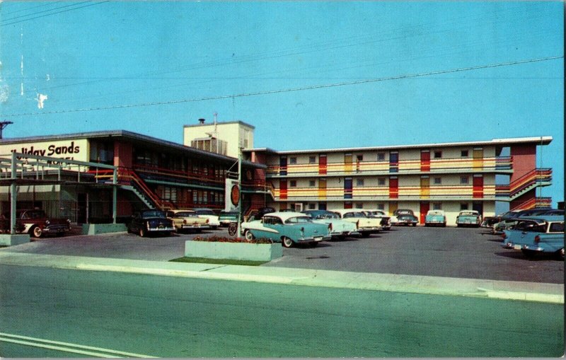 Holiday Sands Resort Motel Virginia Beach VA Vintage Postcard C77 