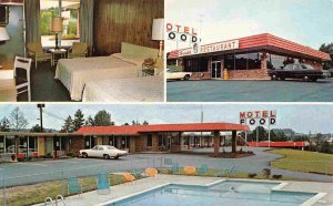 Bulldog Inn & Restaurant US 441 I-85 Commerce Georgia postcard