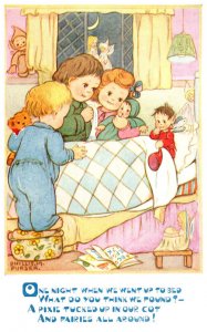 One night when we went to bed